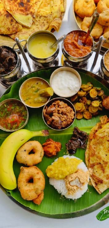 Meals at Patanjali International Yoga Foundation